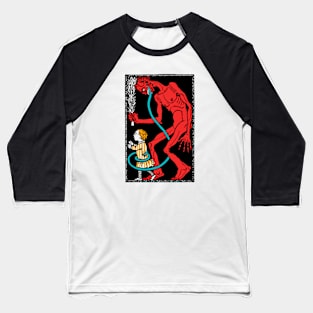 Merry Krampus (for light shirts) Baseball T-Shirt